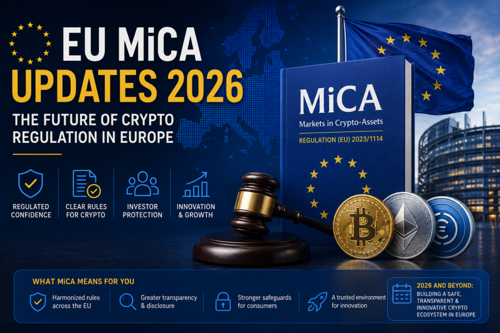 EU MiCA Updates 2026: The Future of Crypto Regulation in Europe