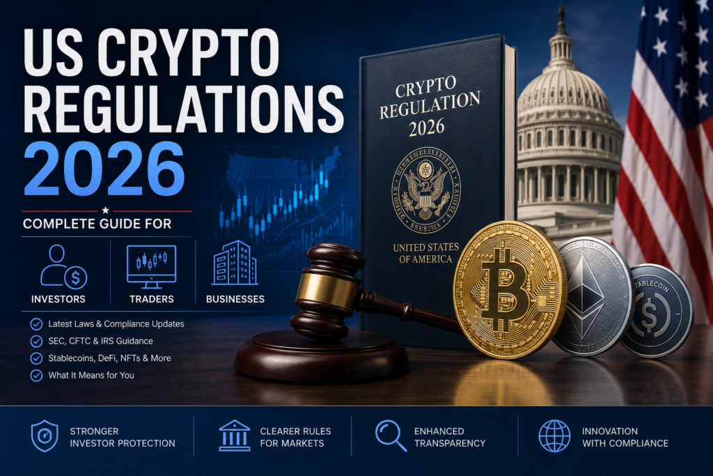 US Crypto Regulations 2026: Complete Guide for Investors, Traders, and Businesses