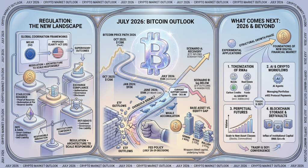 Crypto Market Outlook: Bitcoin, Regulation, and What Comes Next in July 2026